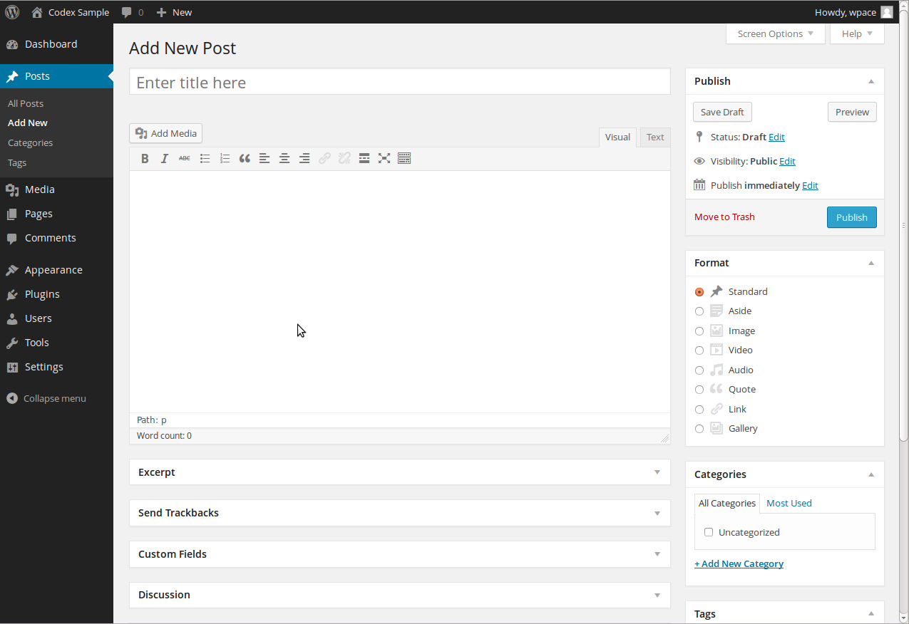 Dévoilez le potentiel caché de votre site WordPress en 2025 ! 1 add new post